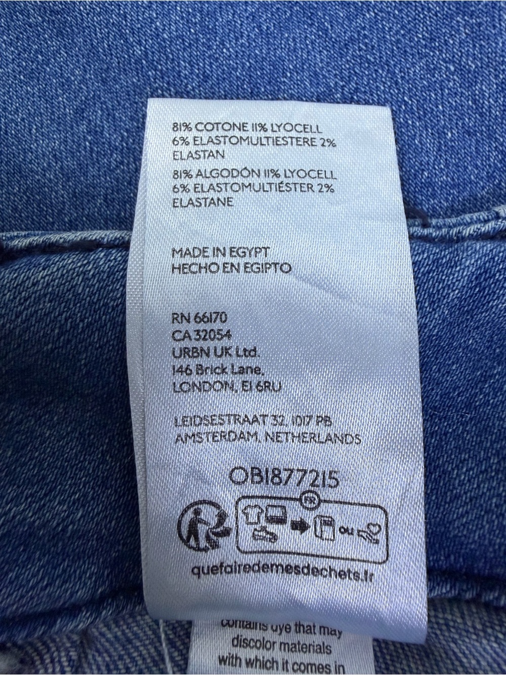 Maeve The Colette Jeans Women’s Size 30 Wide Leg Cropped Blue Stretch Denim - Picture 8 of 10